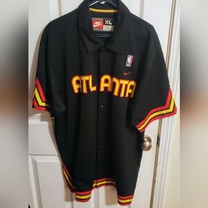 Nike NBA ATL Hawks XL Athletic Sport Warm Up Jacket